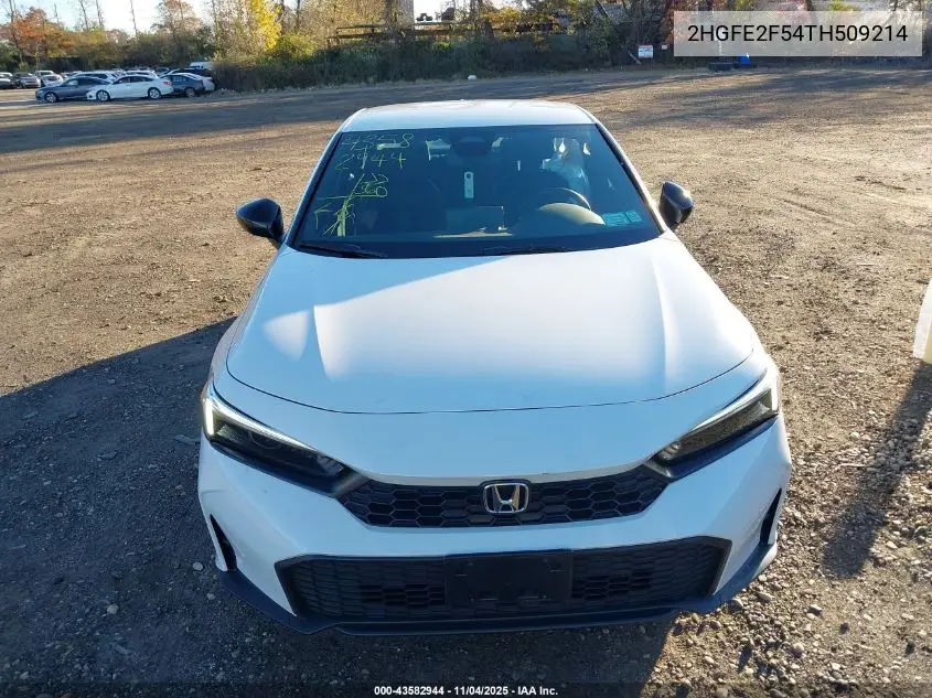 2HGFE2F54TH509214 2026 Honda Civic Sport