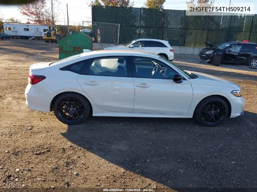 2HGFE2F54TH509214 2026 Honda Civic Sport