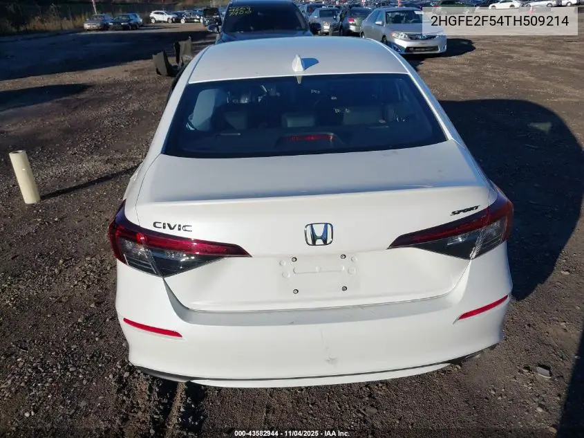 2HGFE2F54TH509214 2026 Honda Civic Sport
