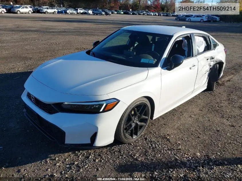 2HGFE2F54TH509214 2026 Honda Civic Sport