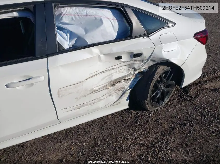 2HGFE2F54TH509214 2026 Honda Civic Sport