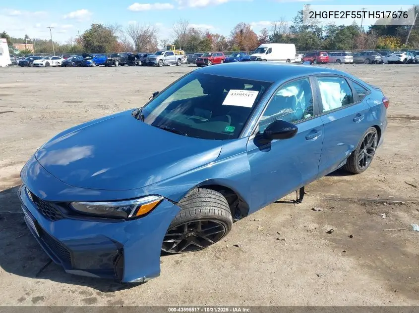 2HGFE2F55TH517676 2026 Honda Civic Sport