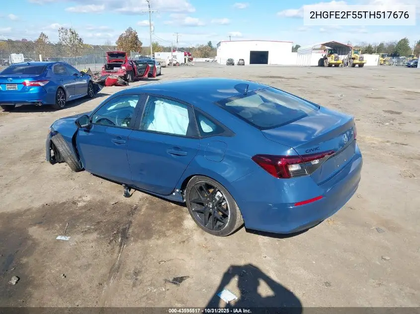 2HGFE2F55TH517676 2026 Honda Civic Sport