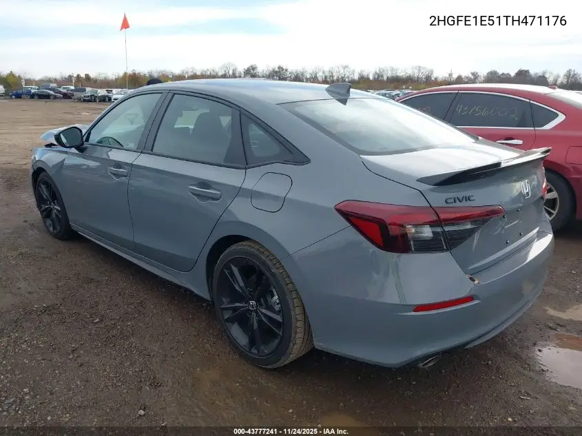 2HGFE1E51TH471176 2026 Honda Civic Si Sedan