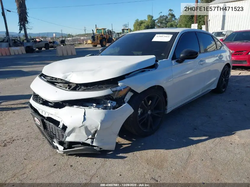 2HGFE1E57TH471523 2026 Honda Civic Si Sedan