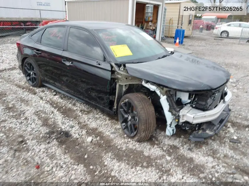 2HGFE2F57TH526265 2026 Honda Civic Sport