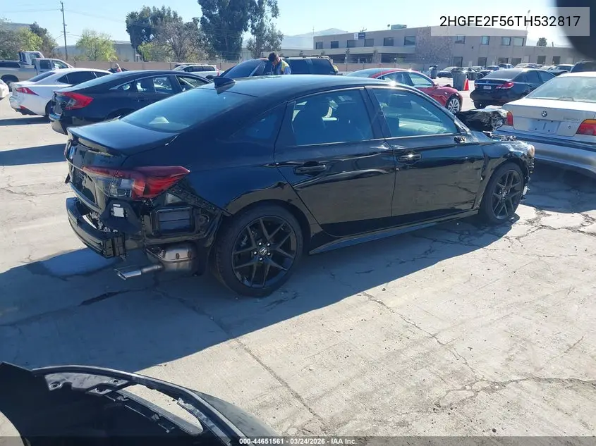 2HGFE2F56TH532817 2026 Honda Civic Sport