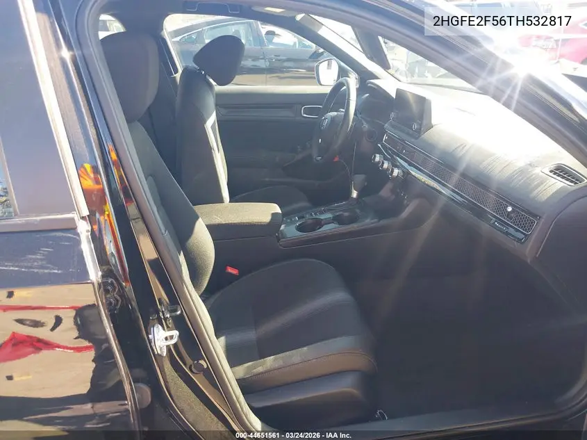 2HGFE2F56TH532817 2026 Honda Civic Sport