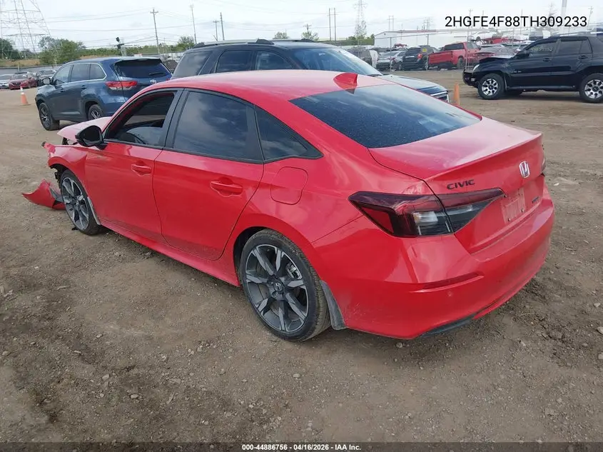 2HGFE4F88TH309233 2026 Honda Civic Hybrid Sport/Sport Touring