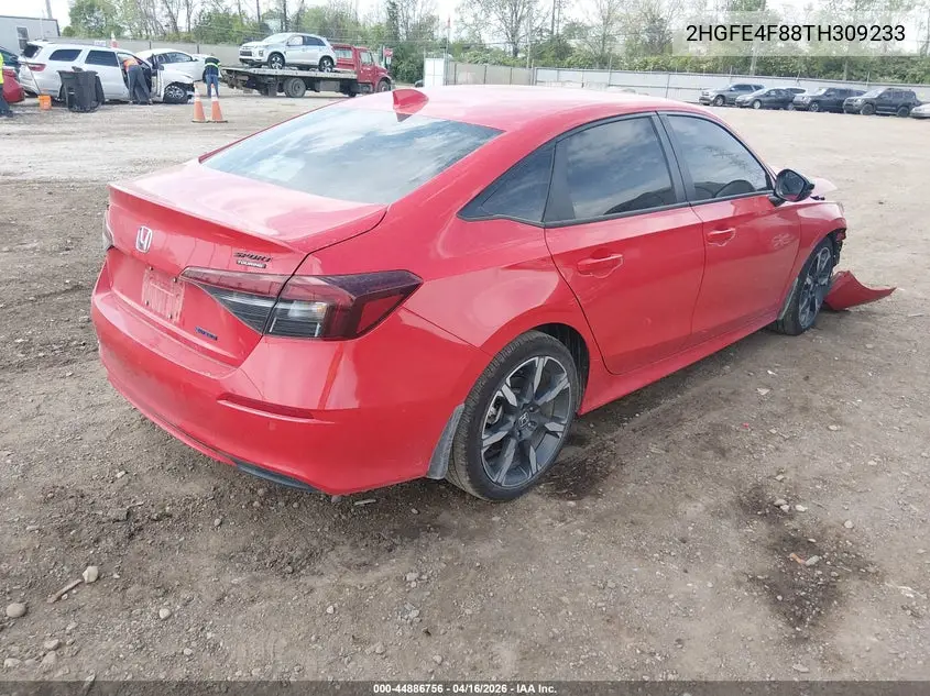 2HGFE4F88TH309233 2026 Honda Civic Hybrid Sport/Sport Touring