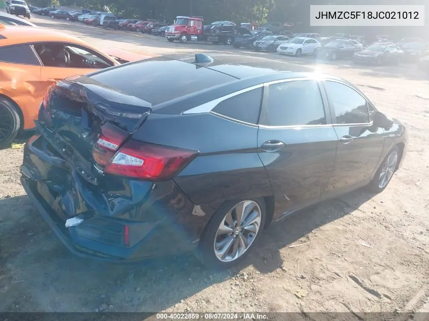 JHMZC5F18JC021012 2018 Honda Clarity Plug-In Hybrid