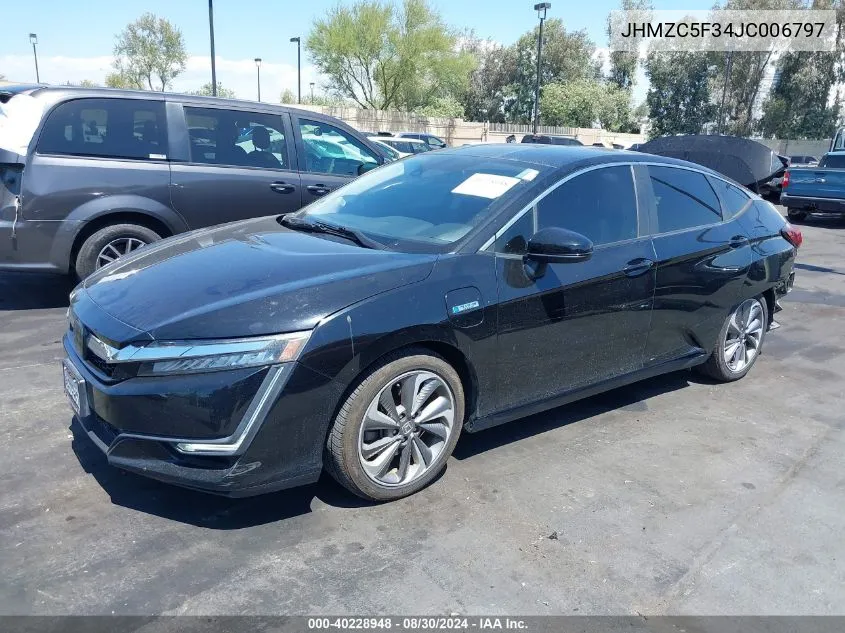 JHMZC5F34JC006797 2018 Honda Clarity Plug-In Hybrid Touring