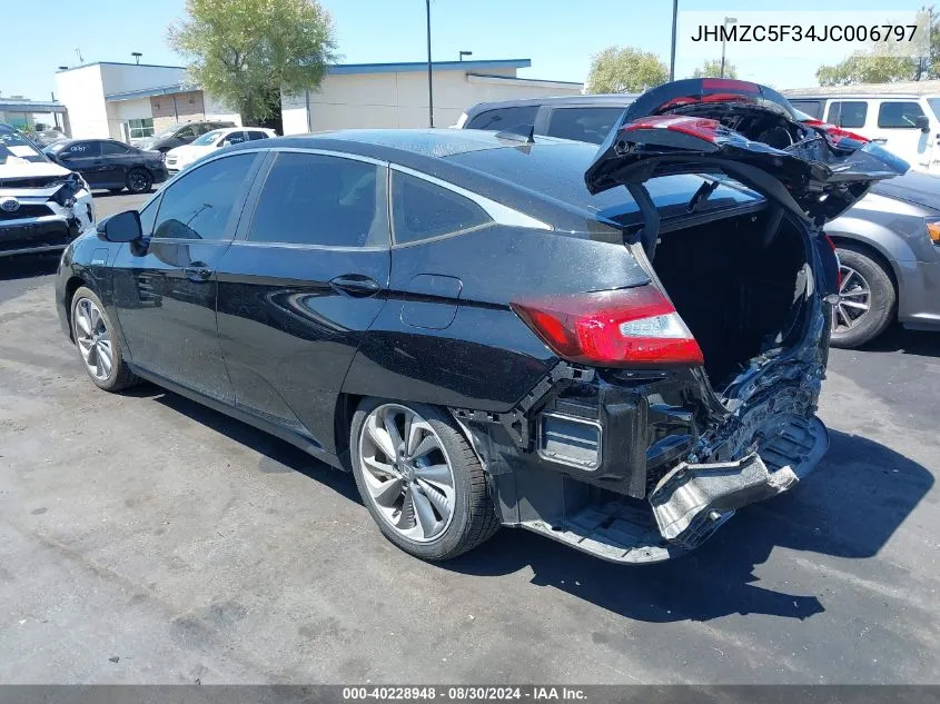 JHMZC5F34JC006797 2018 Honda Clarity Plug-In Hybrid Touring