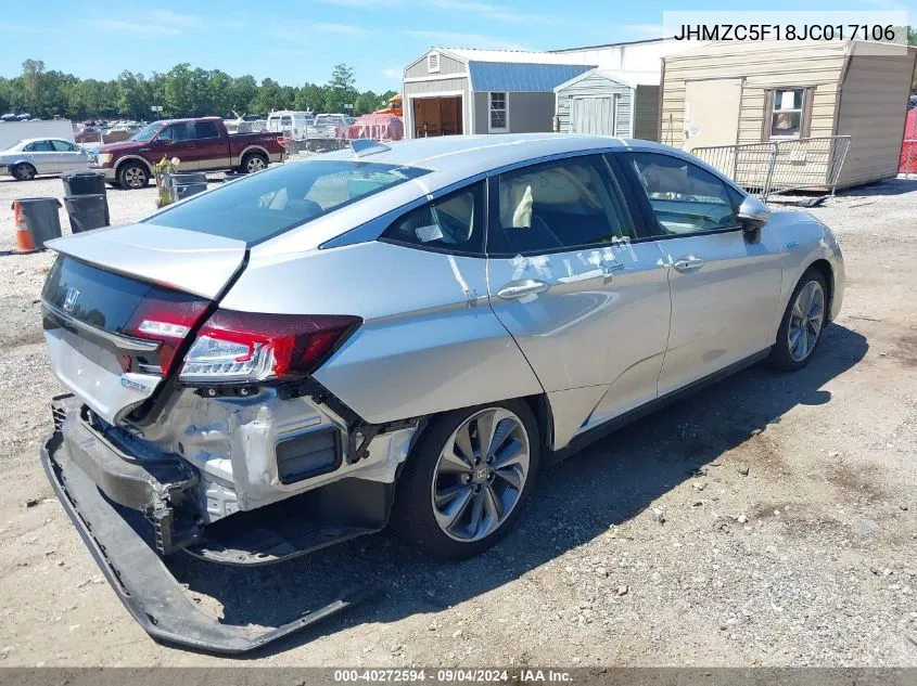 JHMZC5F18JC017106 2018 Honda Clarity Plug-In Hybrid