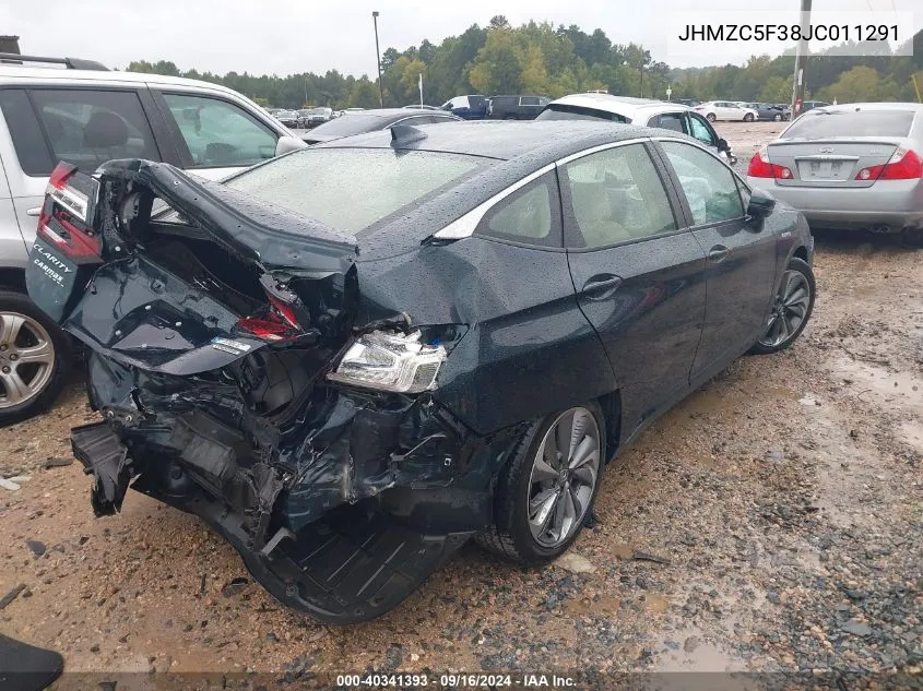 JHMZC5F38JC011291 2018 Honda Clarity Plug-In Hybrid Touring