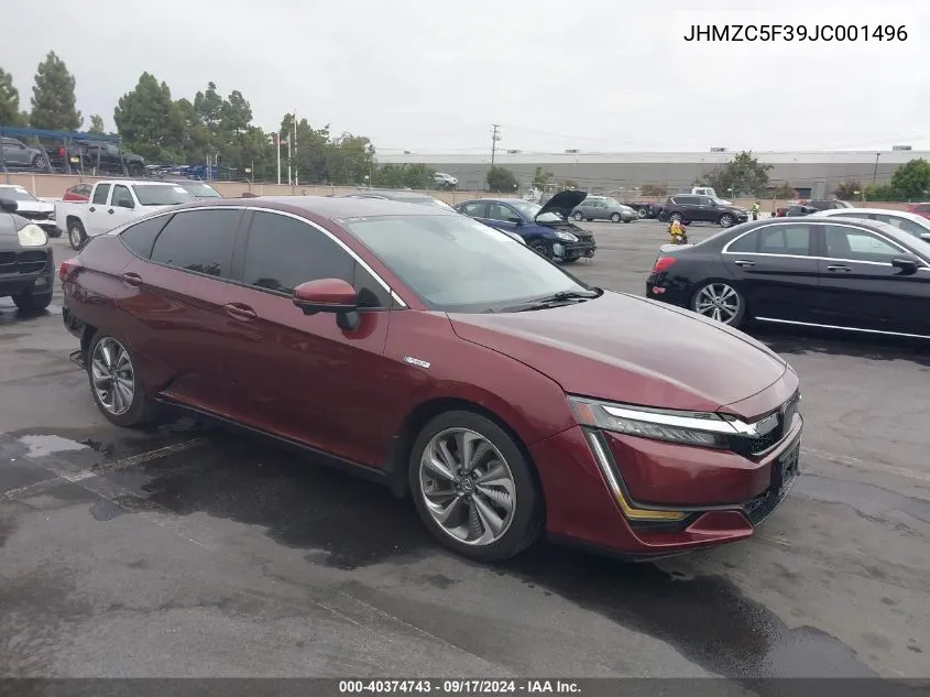 JHMZC5F39JC001496 2018 Honda Clarity Plug-In Hybrid Touring