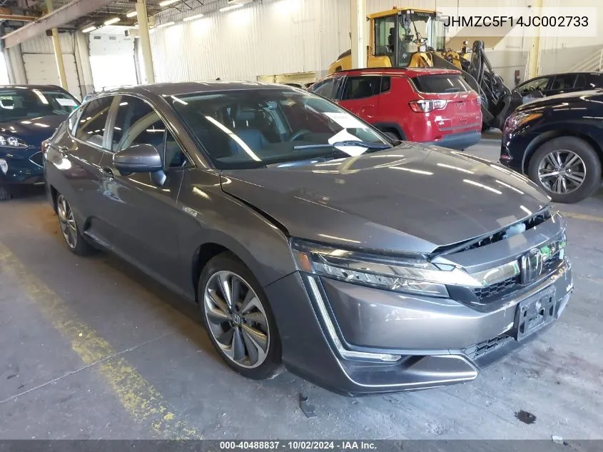 JHMZC5F14JC002733 2018 Honda Clarity Plug-In Hybrid