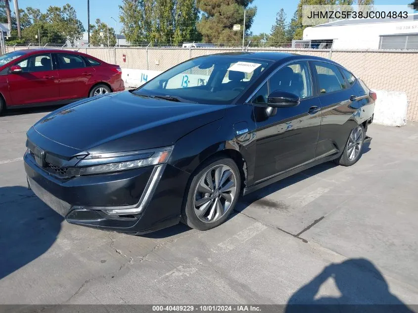 JHMZC5F38JC004843 2018 Honda Clarity Plug-In Hybrid Touring