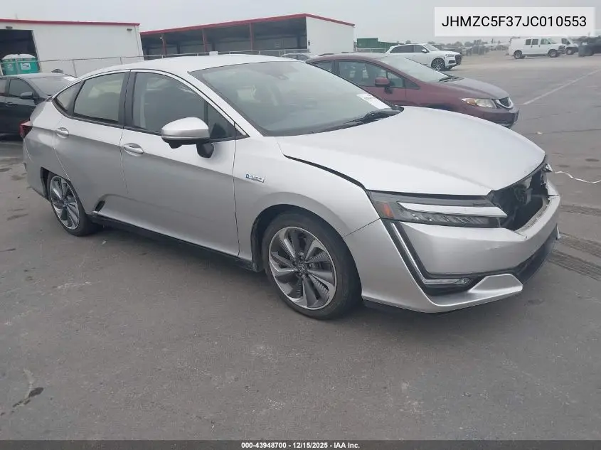 JHMZC5F37JC010553 2018 Honda Clarity Plug-In Hybrid Touring