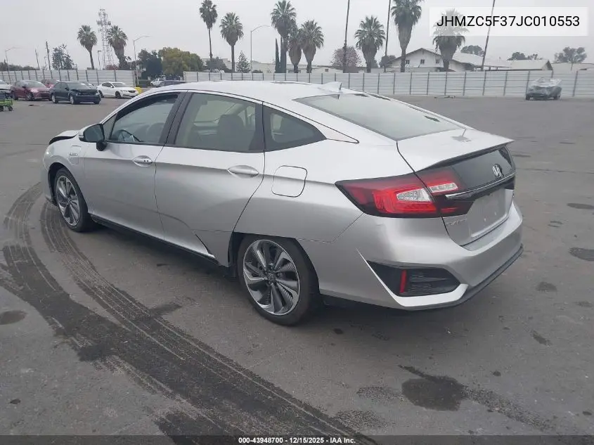 JHMZC5F37JC010553 2018 Honda Clarity Plug-In Hybrid Touring