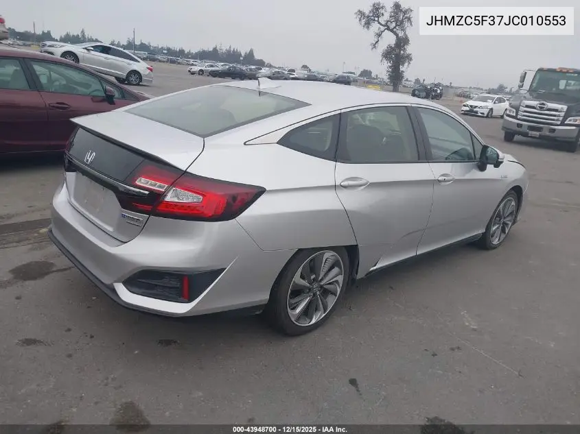 JHMZC5F37JC010553 2018 Honda Clarity Plug-In Hybrid Touring