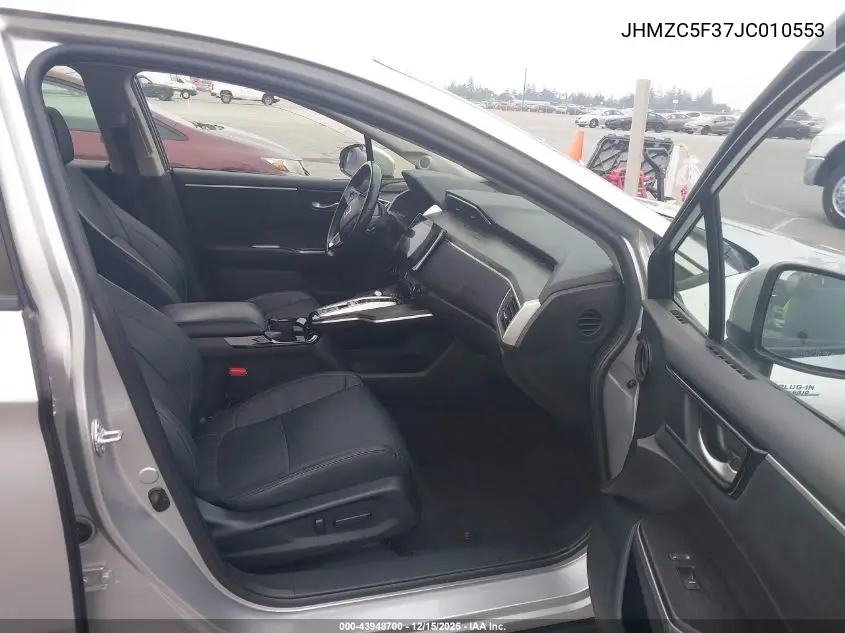 JHMZC5F37JC010553 2018 Honda Clarity Plug-In Hybrid Touring