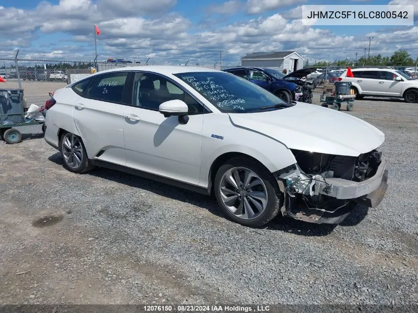 JHMZC5F16LC800542 2020 Honda Clarity