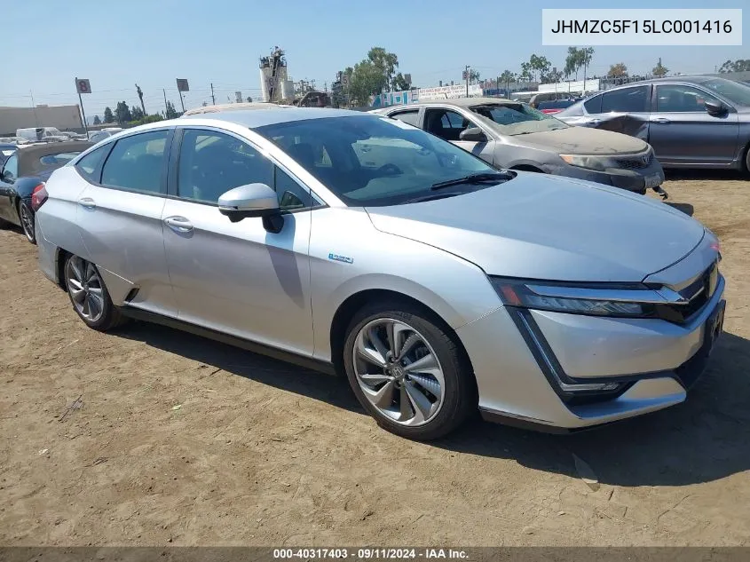 JHMZC5F15LC001416 2020 Honda Clarity