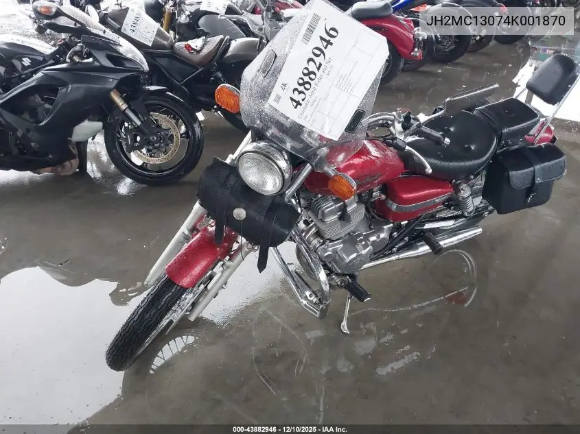 JH2MC13074K001870 2004 Honda Cmx250 C