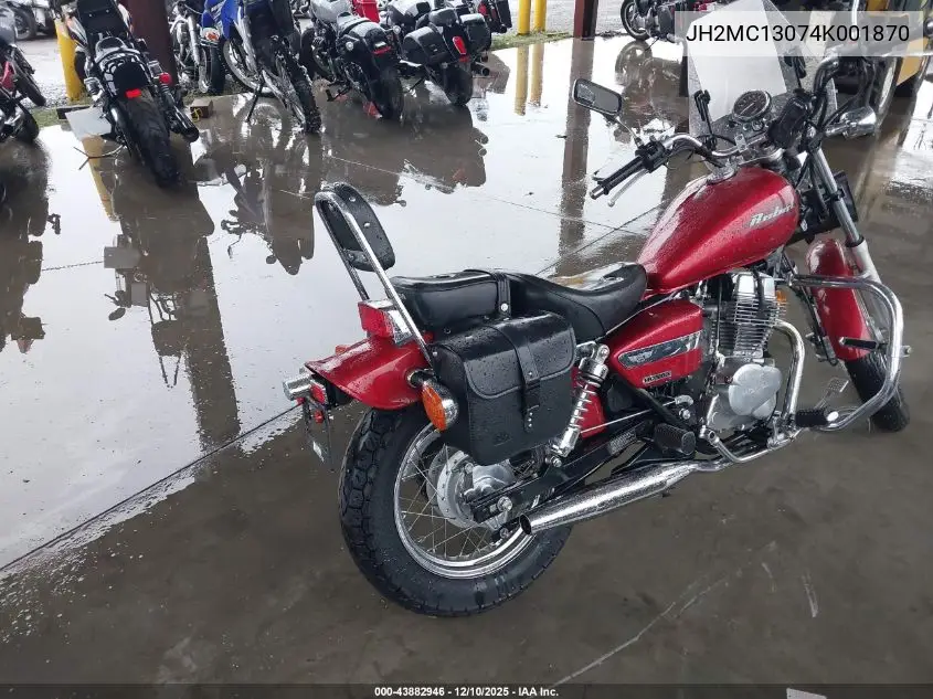 JH2MC13074K001870 2004 Honda Cmx250 C