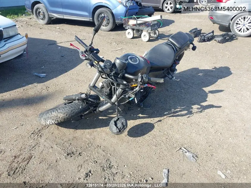 2021 Honda Cmx300 A VIN: MLHNC5368M5400002 Lot: 12615174