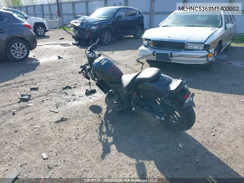 2021 Honda Cmx300 A VIN: MLHNC5368M5400002 Lot: 12615174