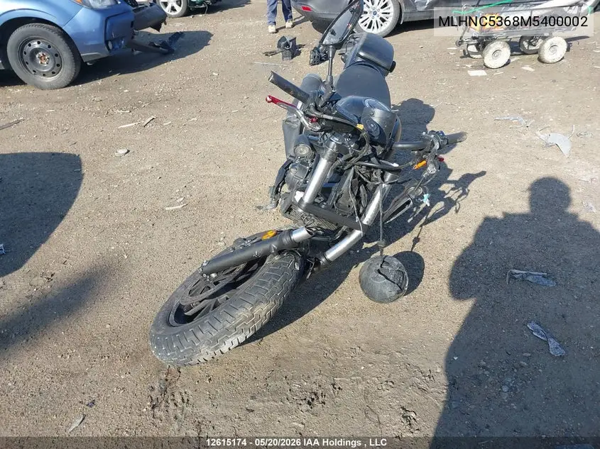 2021 Honda Cmx300 A VIN: MLHNC5368M5400002 Lot: 12615174