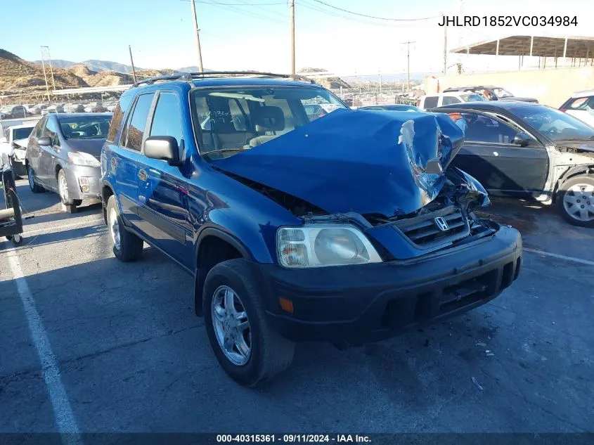 JHLRD1852VC034984 1997 Honda Cr-V Lx