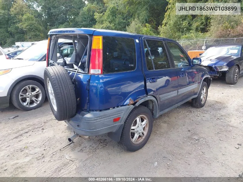 JHLRD1863WC103899 1998 Honda Cr-V Ex