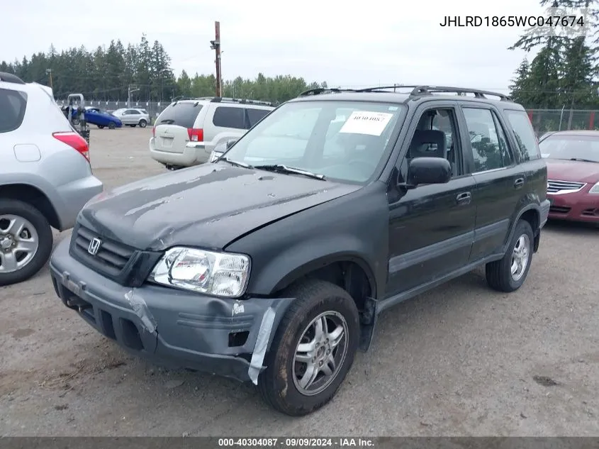 JHLRD1865WC047674 1998 Honda Cr-V Ex