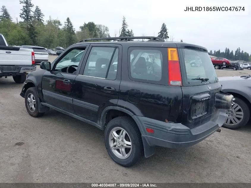 JHLRD1865WC047674 1998 Honda Cr-V Ex