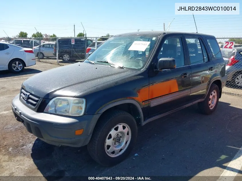 JHLRD2843WC010014 1998 Honda Cr-V Lx