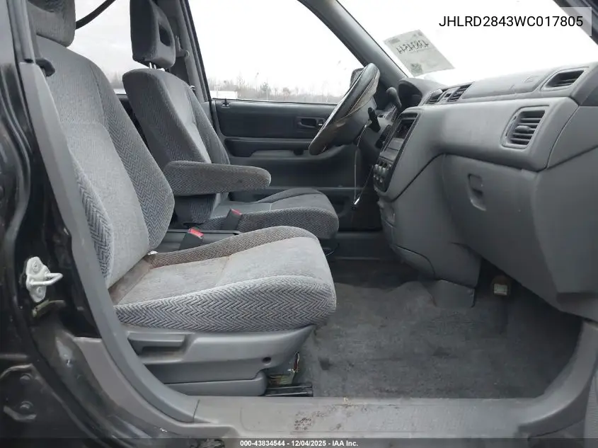 JHLRD2843WC017805 1998 Honda Cr-V Lx