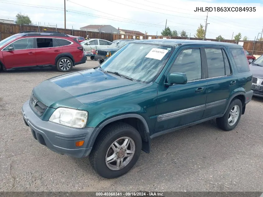 1999 Honda Cr-V Ex VIN: JHLRD1863XC084935 Lot: 40368341