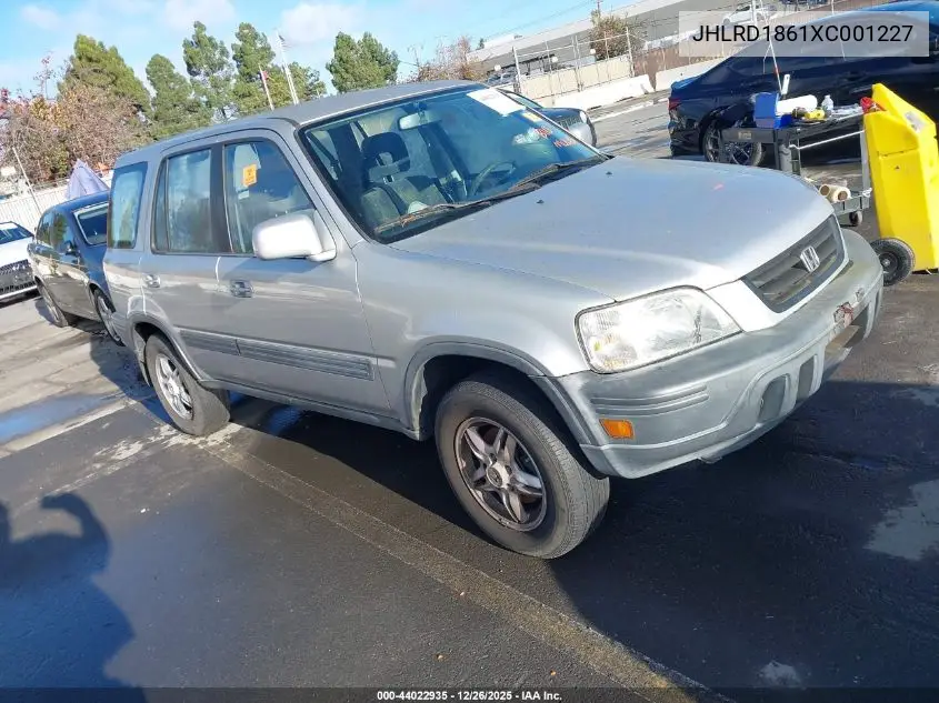 JHLRD1861XC001227 1999 Honda Cr-V Ex
