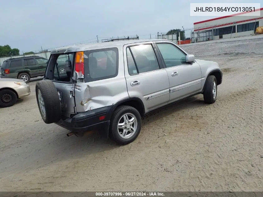 JHLRD1864YC013051 2000 Honda Cr-V Ex