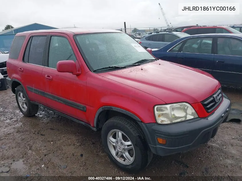 JHLRD1861YC00166 2000 Honda Cr-V Ex