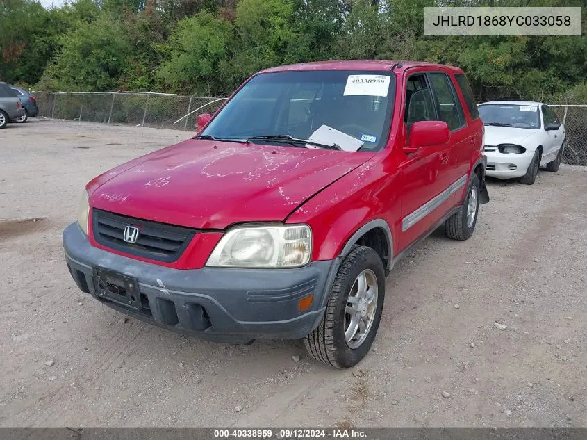 JHLRD1868YC033058 2000 Honda Cr-V Ex