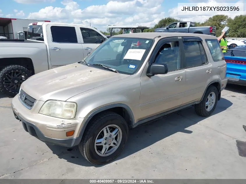 2000 Honda Cr-V Se/Ex VIN: JHLRD187XYS023596 Lot: 40409957