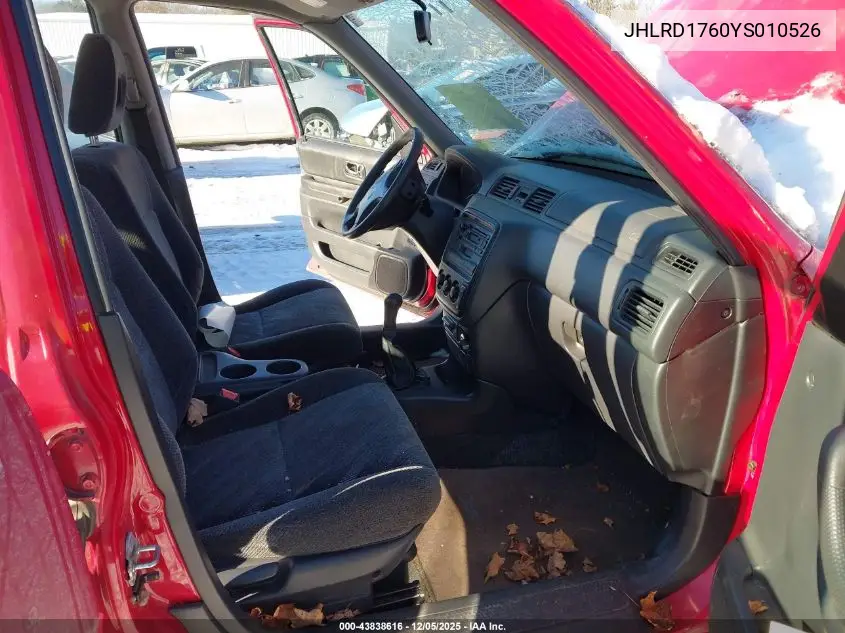 JHLRD1760YS010526 2000 Honda Cr-V Ex