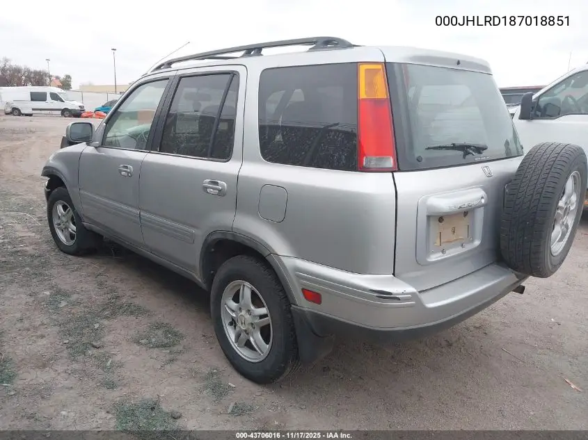 000JHLRD187018851 2001 Honda Cr-V