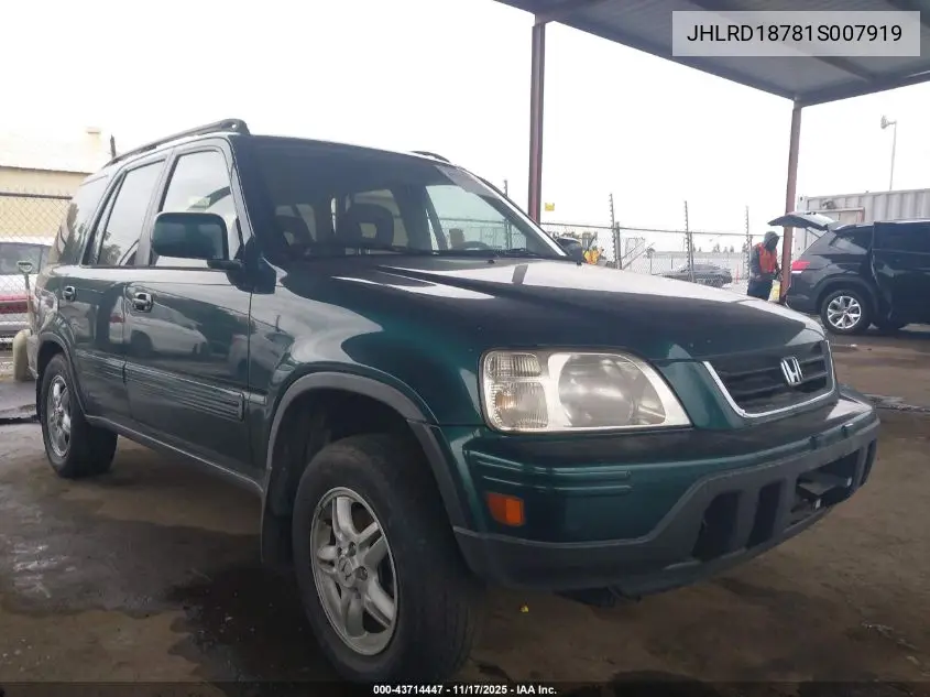 JHLRD18781S007919 2001 Honda Cr-V Special Edition