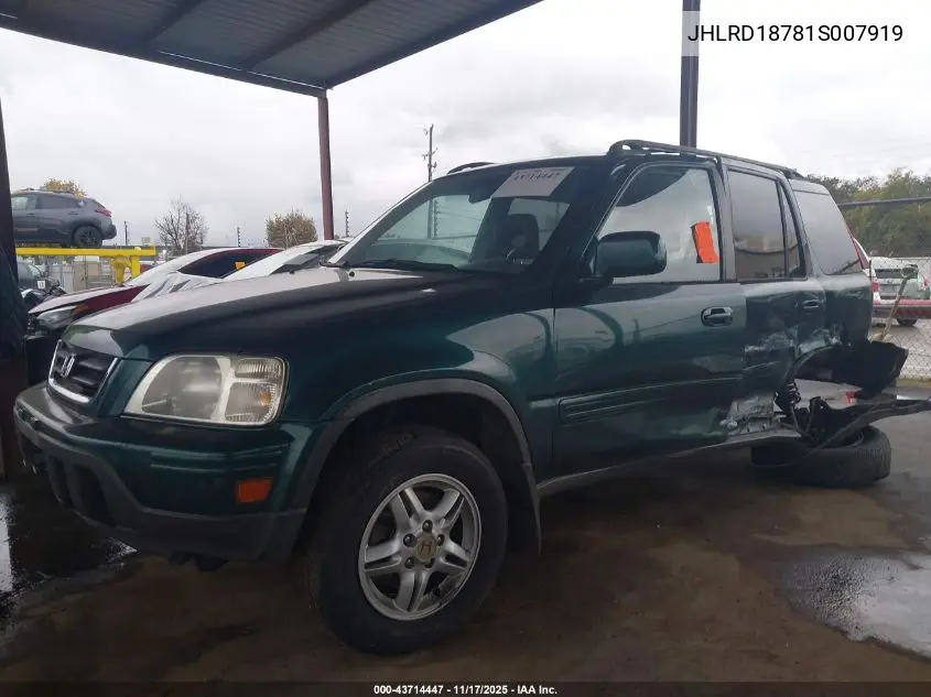 JHLRD18781S007919 2001 Honda Cr-V Special Edition