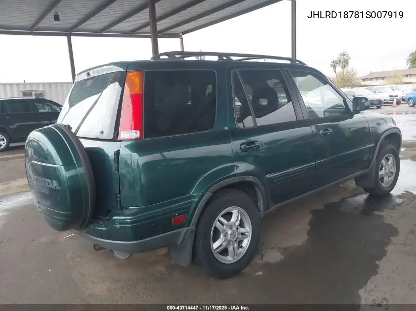 JHLRD18781S007919 2001 Honda Cr-V Special Edition